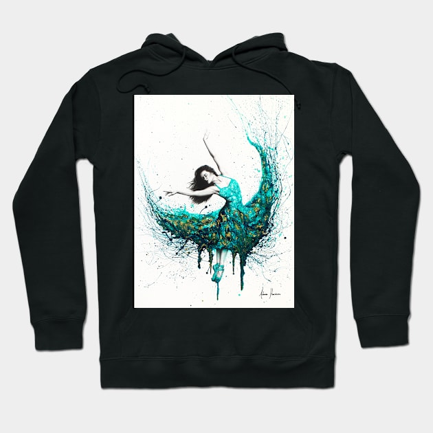 Chrysocolla Dance Hoodie by AshvinHarrison